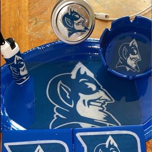 Tray set with coasters